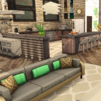 Villa verte piece de vie 7