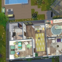 Villa verte plan étage