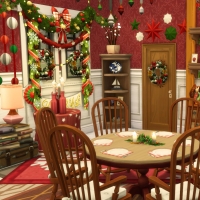 Pièce Noel Rouge 6