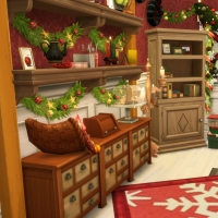Pièce Noel Rouge 7