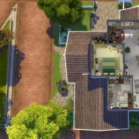 Vue en plan étage