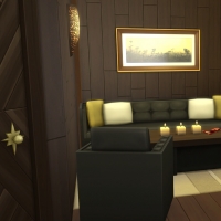 Yacht - étage 1 - la deuxième suite - l'espace salon