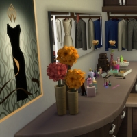 Yacht - étage 1 - la première suite - le dressing