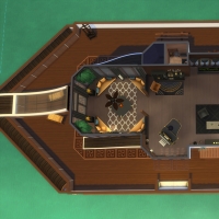 Yacht - plan de l'étage 2