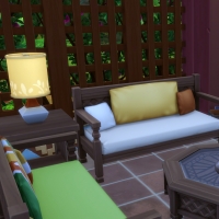 Restaurant Delicias de Selvadorada - Le petit salon intérieur