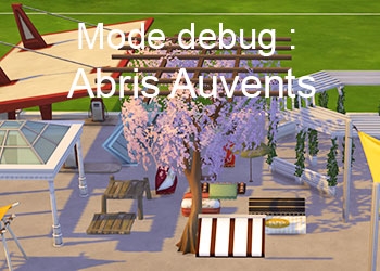 Les abris et auvents du mode debug