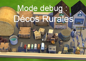 La décoration rurale du mode debug