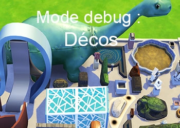 La décoration du mode debug