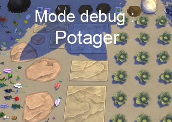 Les végétaux cultivables du mode debug