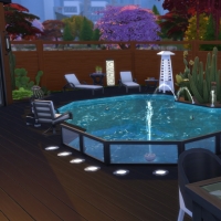 L'Atypique - Terrasse arrière - vue 1
