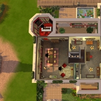 sims 4 strangerville roselyn plan rez de chaussée