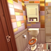 sims 4 terrier chambre parents salle de bain