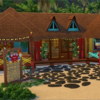 Restaurant de Sulani - côté bar