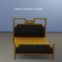 Cadre-Lit-BordÃ©-et-tuftÃ©