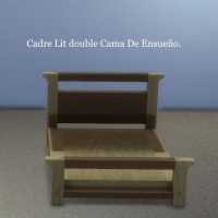 Cadre-Lit-double-Cama-De-Ensueño