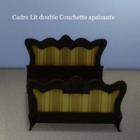 Cadre-Lit-double-Couchette-apaisante