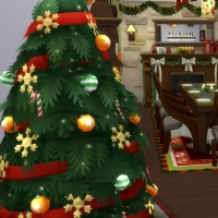 Chalet de Noël - la salle à manger - vue 1