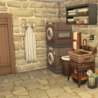 21 sims 4 chalet chaleureux cellier