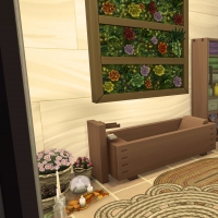 28 sims 4 chalet chaleureux salle de bain parentale