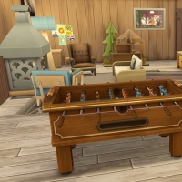 31 sims 4 chalet chaleureux salle de jeu