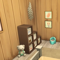 35 sims 4 chalet chaleureux chambre bambin