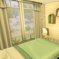 37 sims 4 chalet chaleureux chambre ado