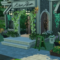 3 sims 4 interieurs fleuris black baccara