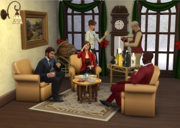 Pack de poses RÃ©veillon en famille - Partie 1: DÃ©but de soirÃ©e