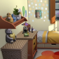 MÃ©diterranÃ©e - la chambre d'enfant - vue 1