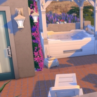 MÃ©diterranÃ©e - le coin jacuzzi et chaises longues